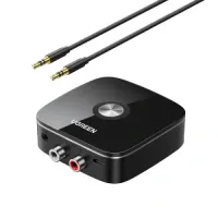 Ugreen CM123 Bluetooth Audio Receiver 5.0 with 3.5mm and 2RCA Wireless Adapter with SRRC #30445
